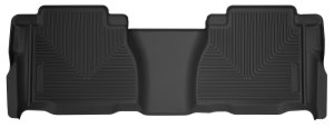 Toyota Tundra Floor Mats - Rear - Husky Liners - X-Act Contour - Black - `07-`13